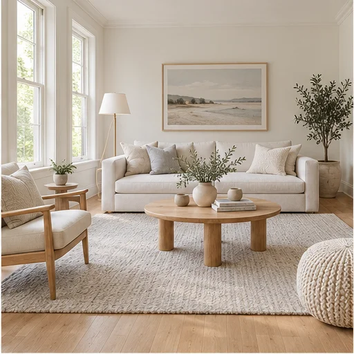 Scandinavian living room concept